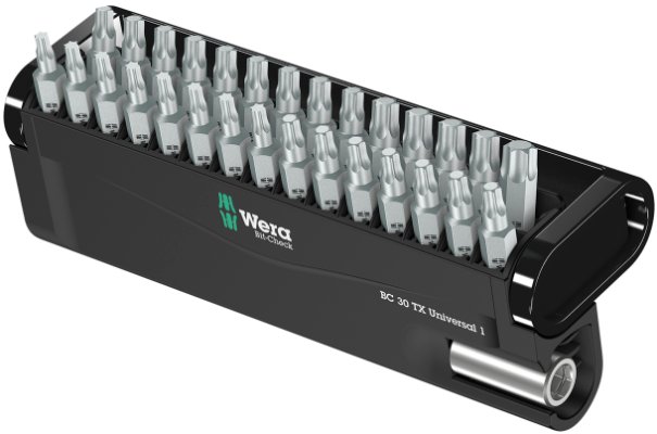 Bitssæt TX 30 dele. Wera