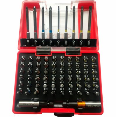 Bitssæt 1/4", 71 dele. Bato