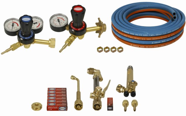 Startsæt senior, propan/ilt. Harris