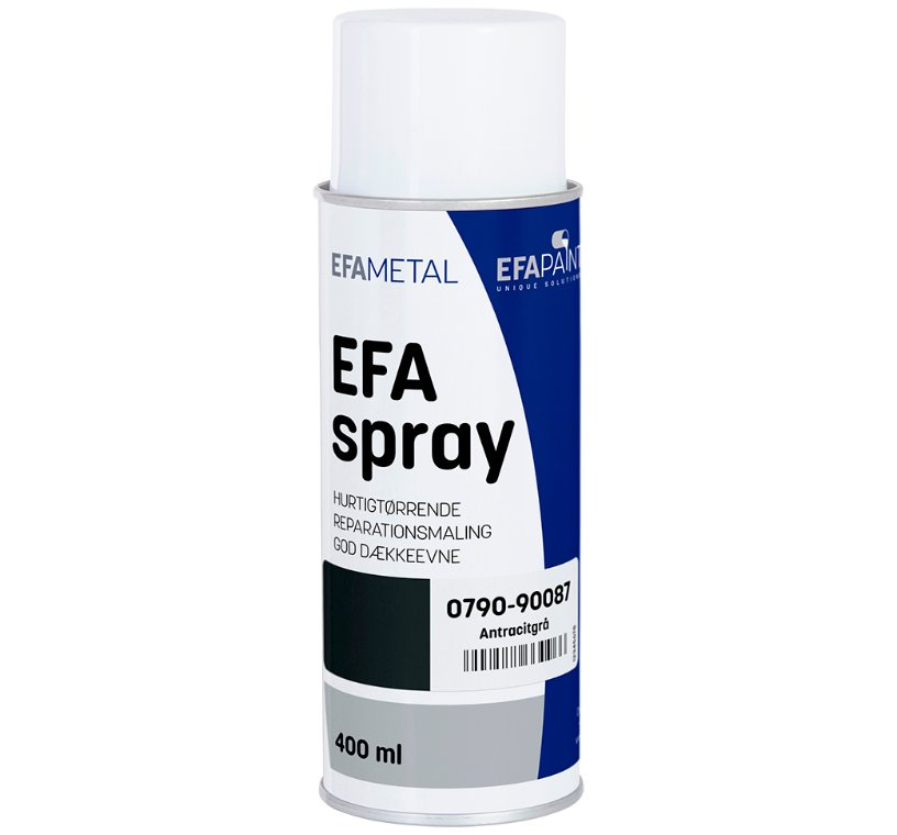 Spraymaling, GRÅ antracit Ral 7016