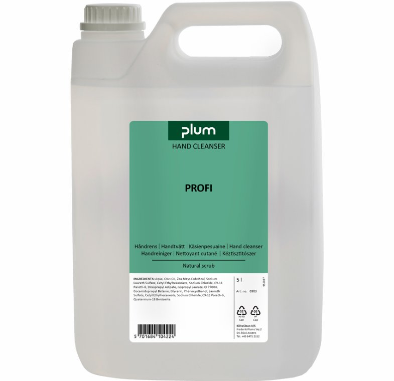 Håndrens 5 ltr. inkl. pumpe. Plum