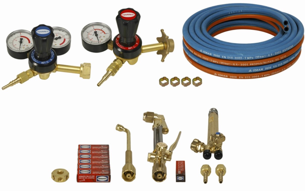 Startsæt senior, propan/ilt. Harris