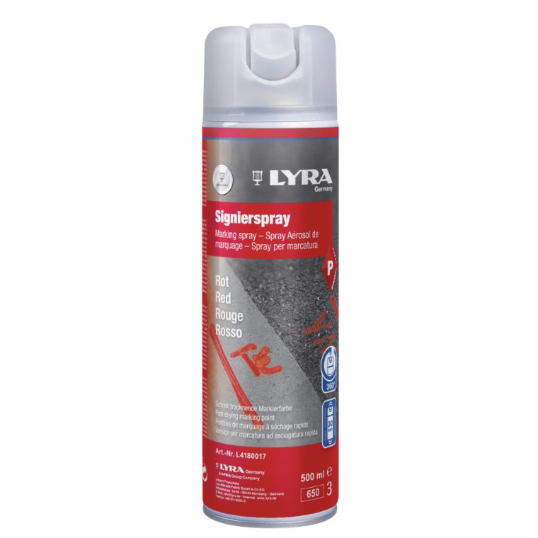 Markeringsspray rød. Lyra