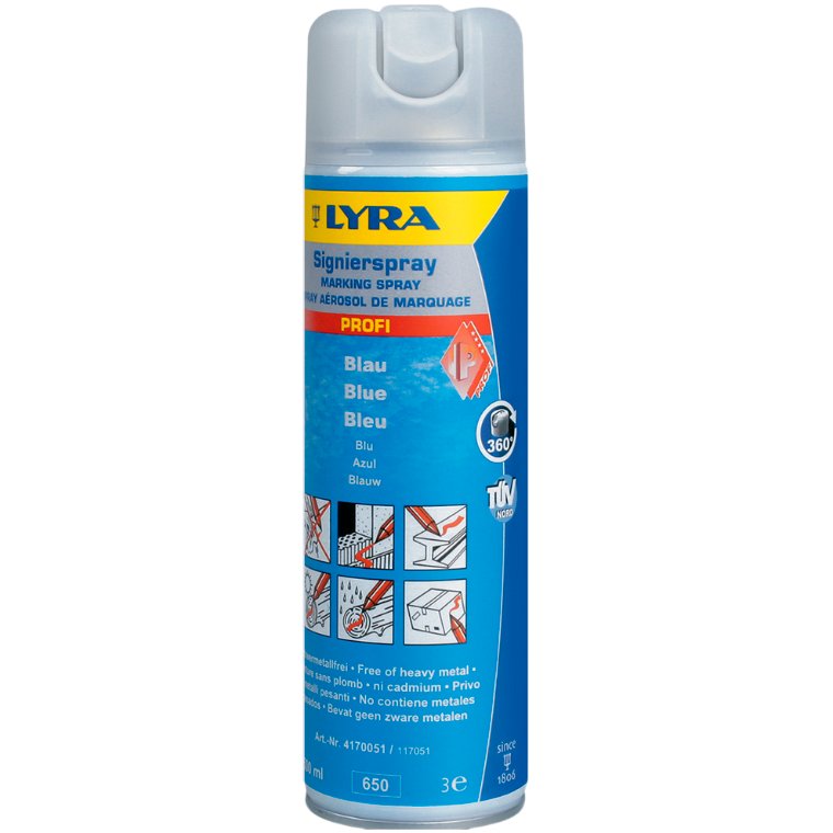 Markeringsspray blå. Lyra