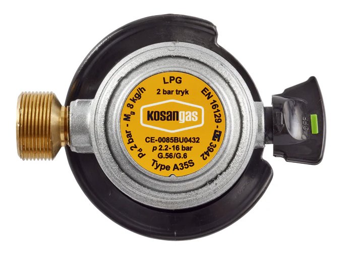 Kobling til Click-On flaske. Kosan Gas