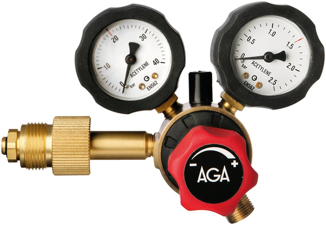 Regulator - Acetylen/Gas. AGA