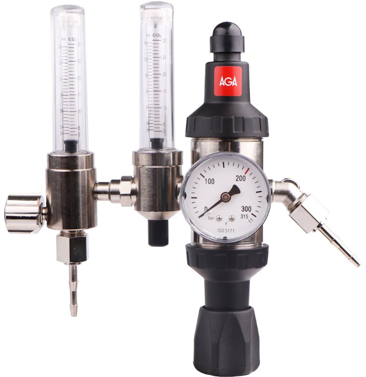 Regulator PROSAVER® beskyttelsesgas. AGA