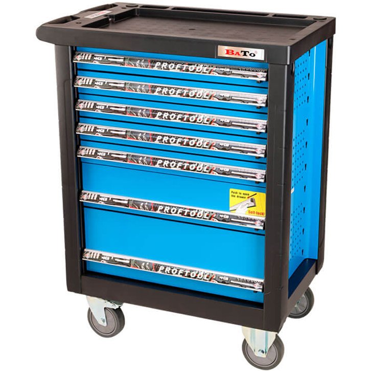Værktøjsvogn 7 skuffer. Bato