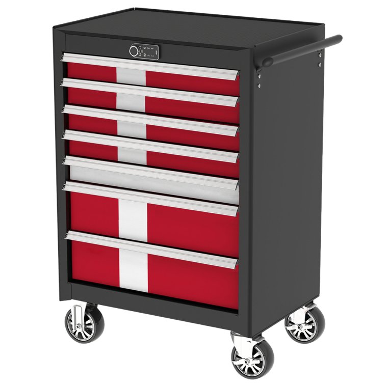 Værktøjsvogn 7 skuffer