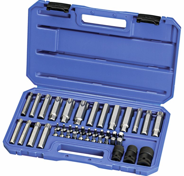 Torx unbracobitssæt 42 dele