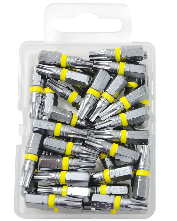 Bits Torx 25 med 40 stk.