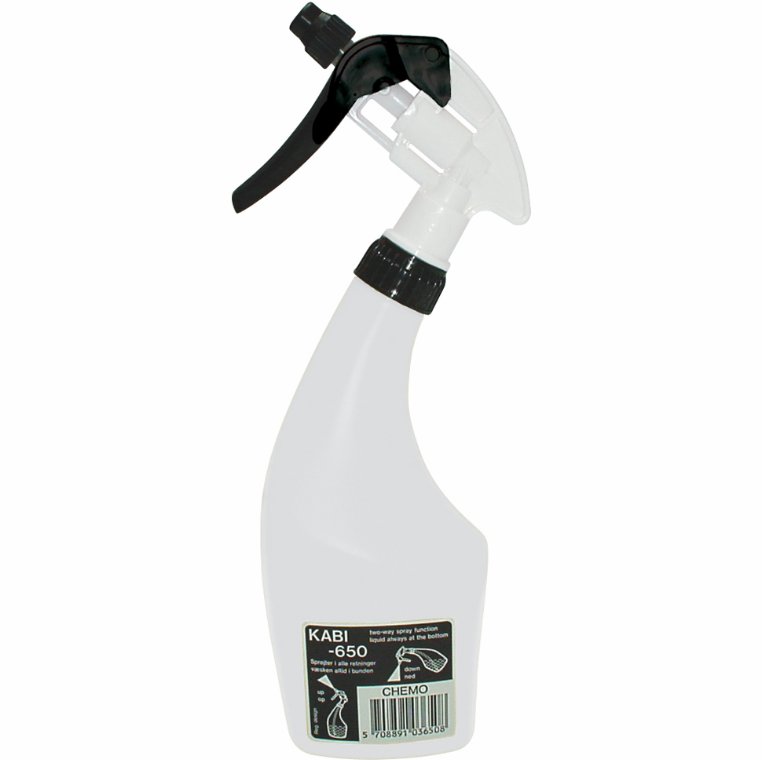 Chemo sprayer 0,65 L hvid. Kabi