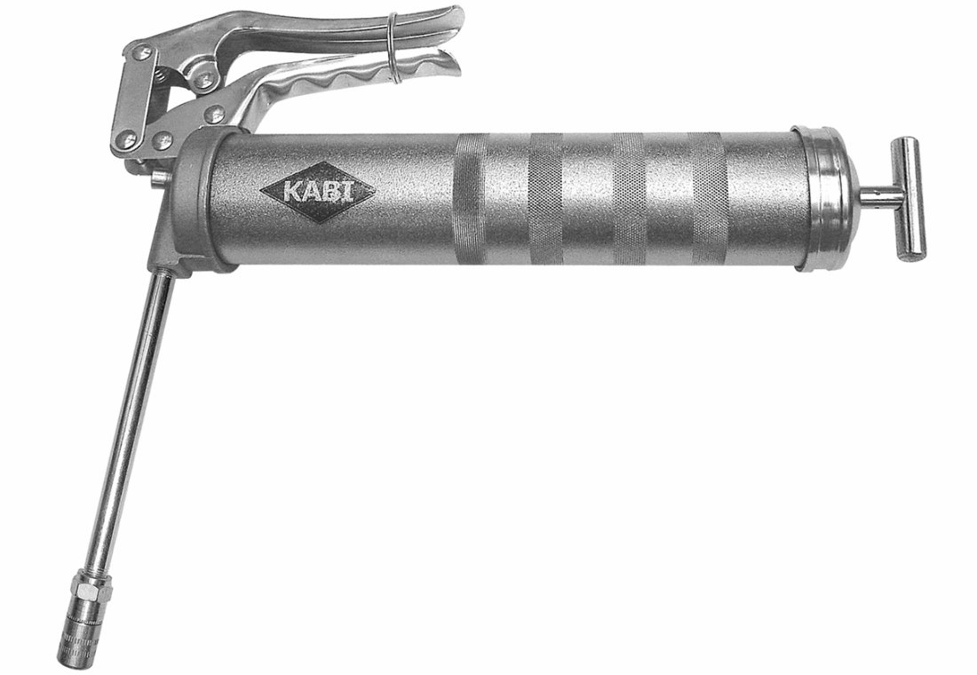 Fedtpresser, en-hånds m/fast rør. Kabi