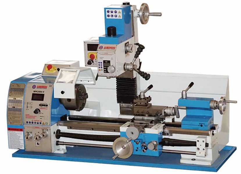 Metaldrejebænk 700 mm m/fræser. Weiss