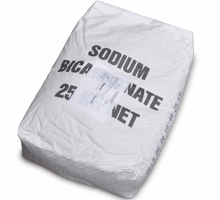Soda 25 kg.