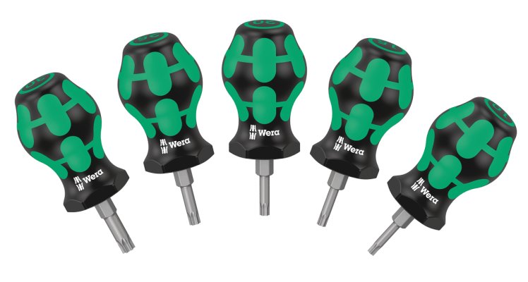 Skruetrækkersæt Torx, Tumling. Wera