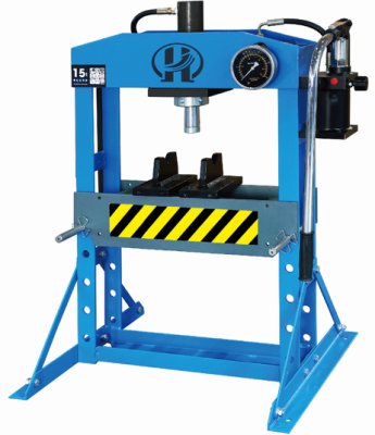 Værkstedspresser 15 tons, bordmodel.