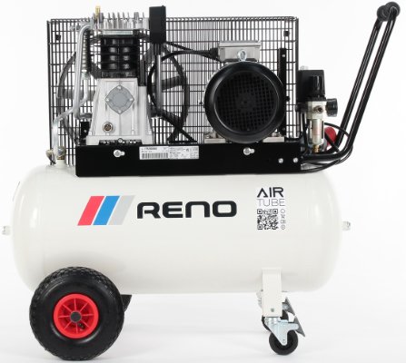 Kompressor 5,5 HK med 90 liter beholder. Reno