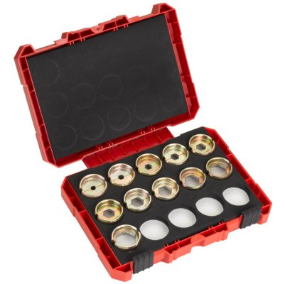 Pressbakkersæt DIN22 CU 16–300 mm². Milwaukee