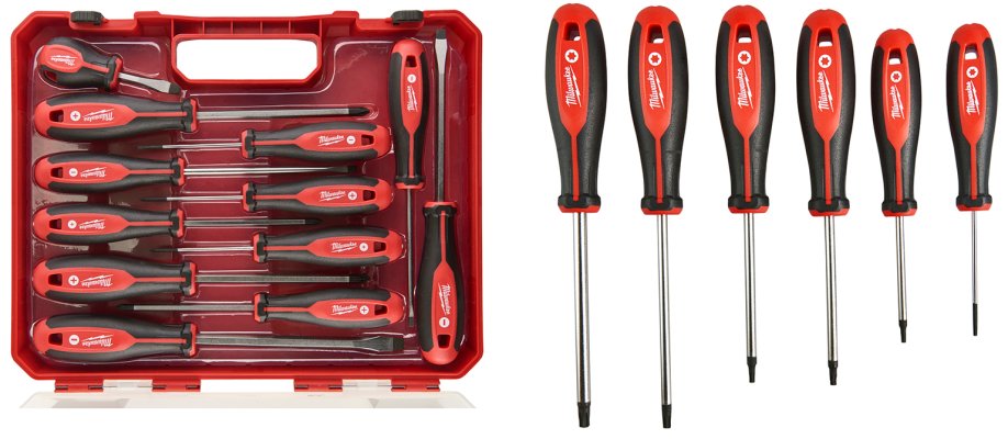 Skruetrækkersæt 2 stk. Milwaukee