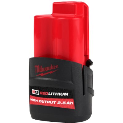 Batteri 12 volt, 2,5 Ah. HIGH OUTPUT™. Milwaukee