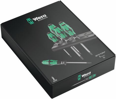 Skruetrækkersæt torx 367/6. Wera