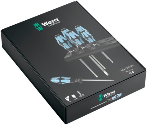Skruetrækkersæt Rustfri, 3334/3355/6. Wera