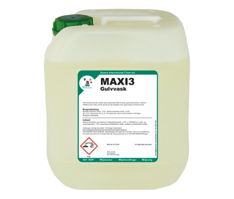 Gulvvask Maxi3 10 ltr. Besma