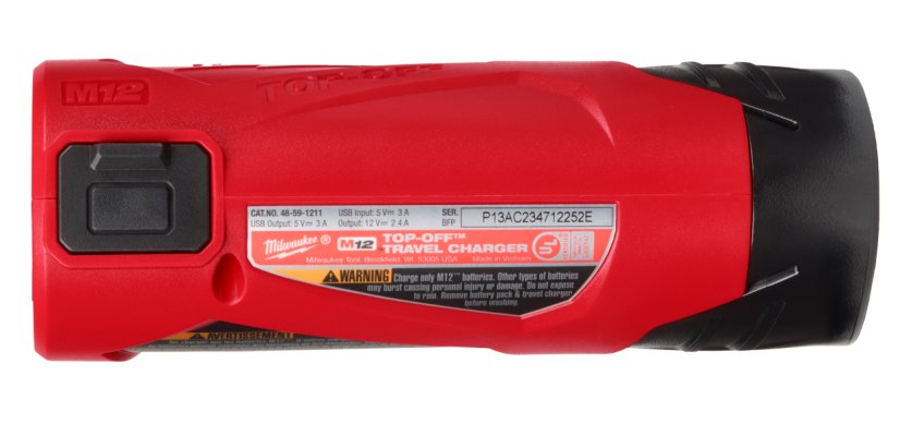 Rejselader M12 TC2. Milwaukee