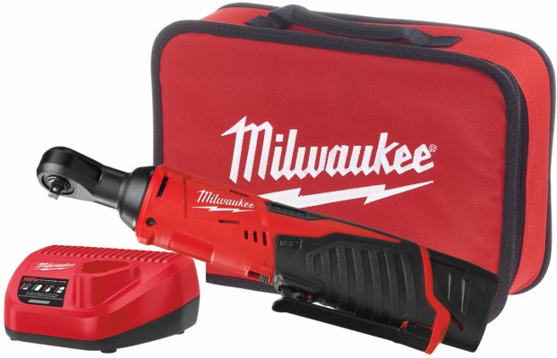Skraldenøgle 3/8", 12 V. 2 Ah. Milwaukee
