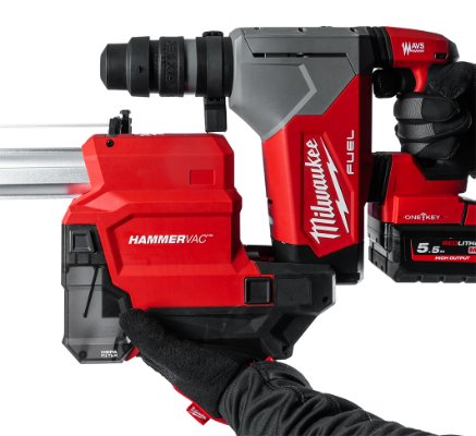Støvsuger til 32 mm borehammer 18 V. Milwaukee
