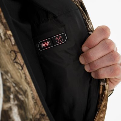 Varmejakker 12 V. camouflage. Milwaukee