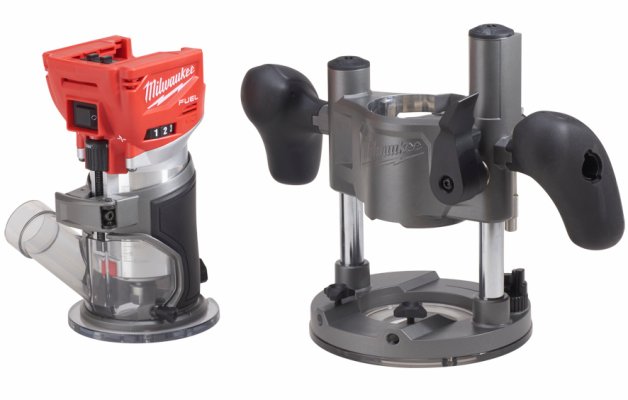 Overfræser 18 V. Milwaukee