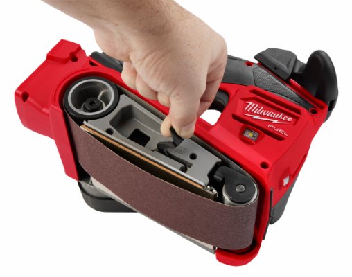 Båndpudser 18 V. 75 mm. Milwaukee