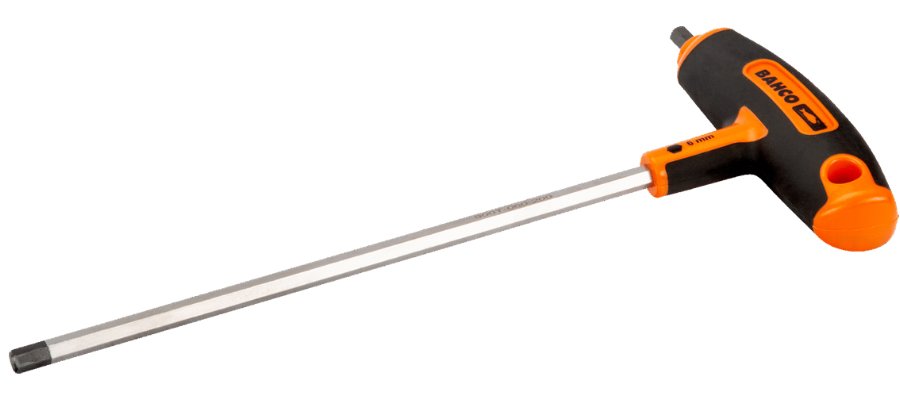 Skruetrækker 6 x 185 mm, T-greb. Bahco
