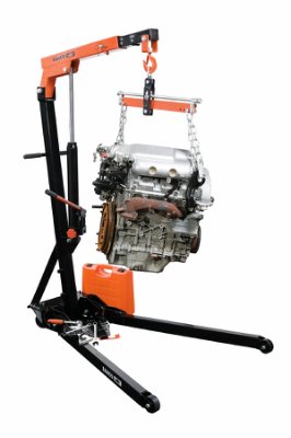 Værkstedskran 1000 kg sammenklappelig. Bahco