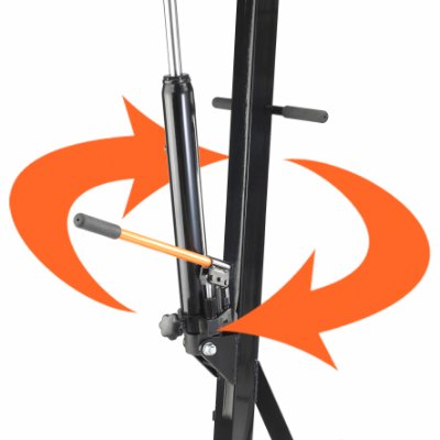 Værkstedskran 1000 kg sammenklappelig. Bahco