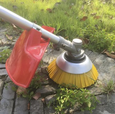 Ukrudt nylonbørste til græstrimmer / buskrydder