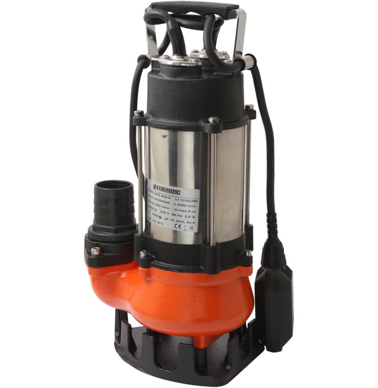 Dykpumpe 600 watt. Euromatic SVS