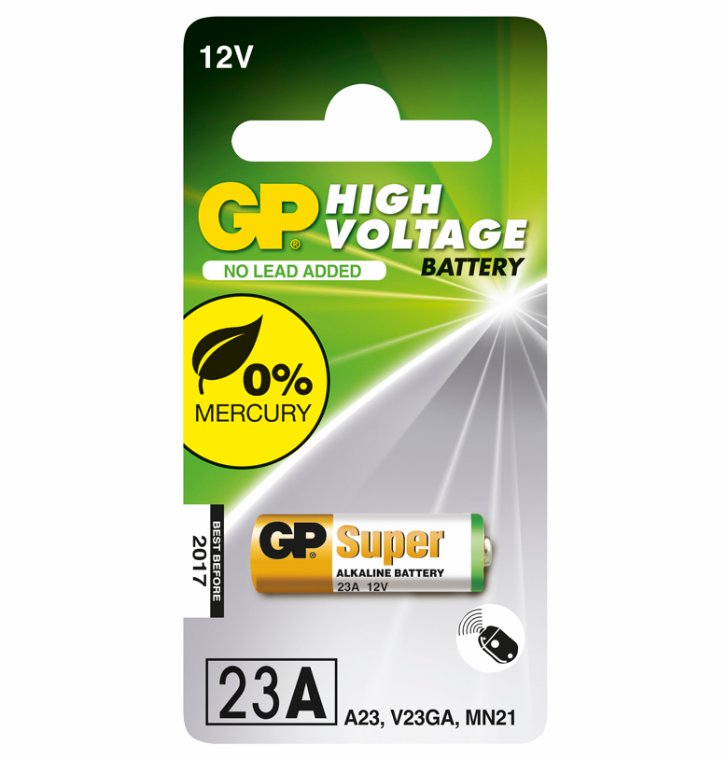 Batteri LRVO8 1stk/pk. GP Batteries