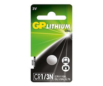 Batteri CR1/3N/2L76 3V 1stk/pk. Gp Batteries