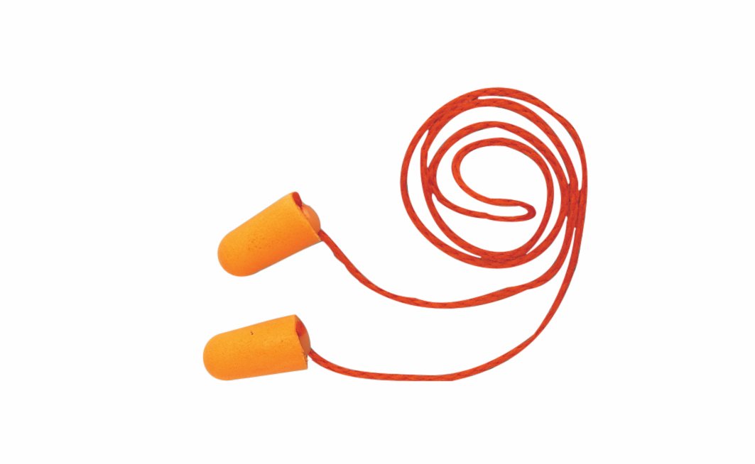 Ørepropper med snor pk/100 stk. 3M