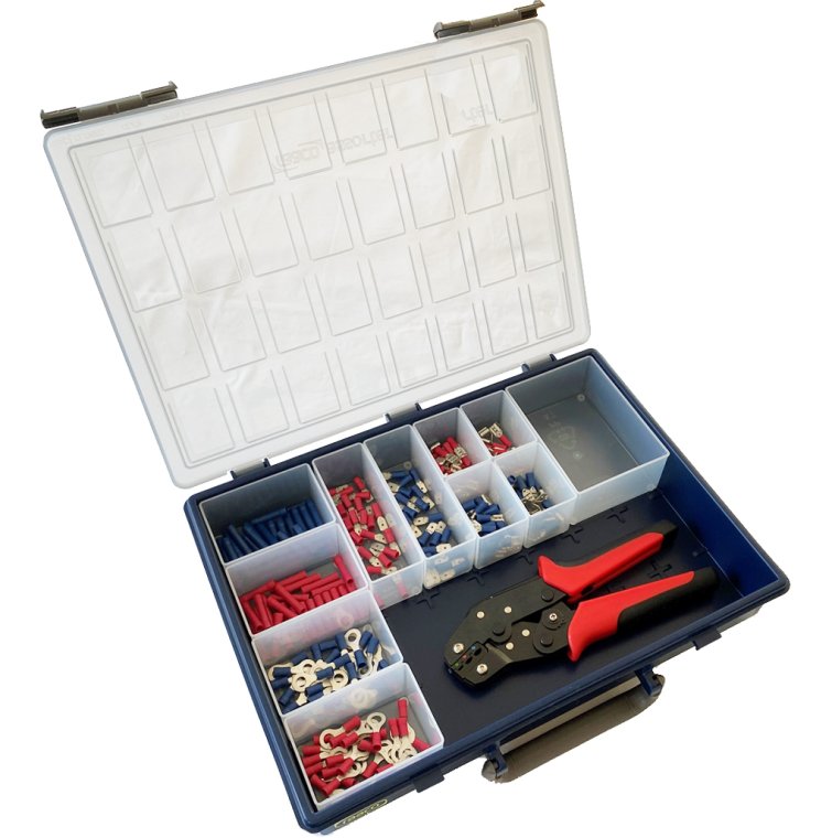 Kabelsko sortiment 224 stk.