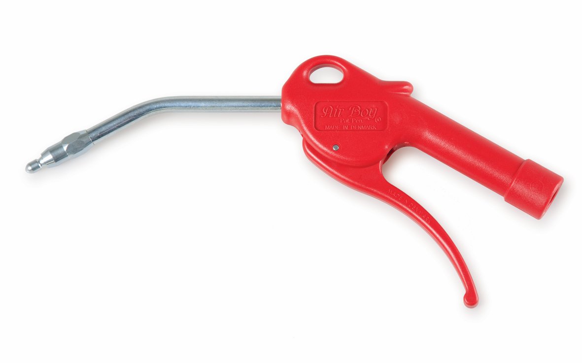 Blæsepistol 8 mm bøjet rør. Silent. Jwl