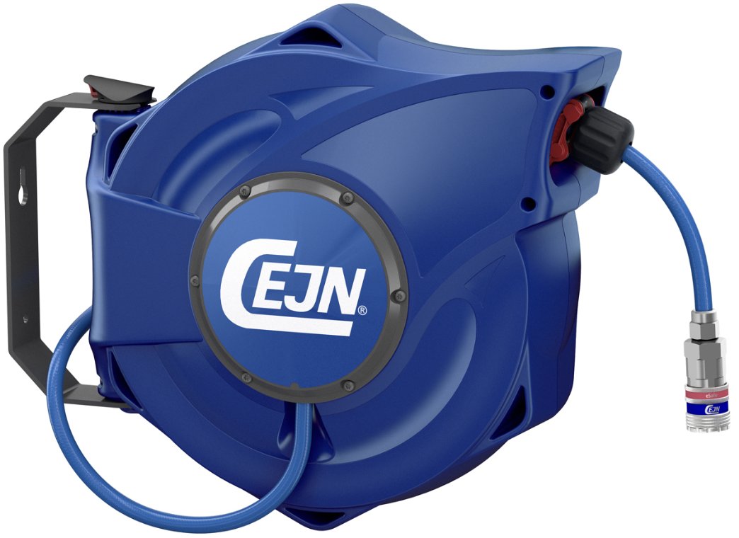 Selvoprullende luftslange 9,5x13,5 mm, 14 m. CEJN