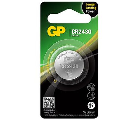 Batteri CR2430 3 V. Gp Batteries