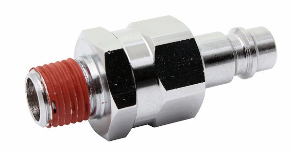 Sikkerhedsnippel med 1/4