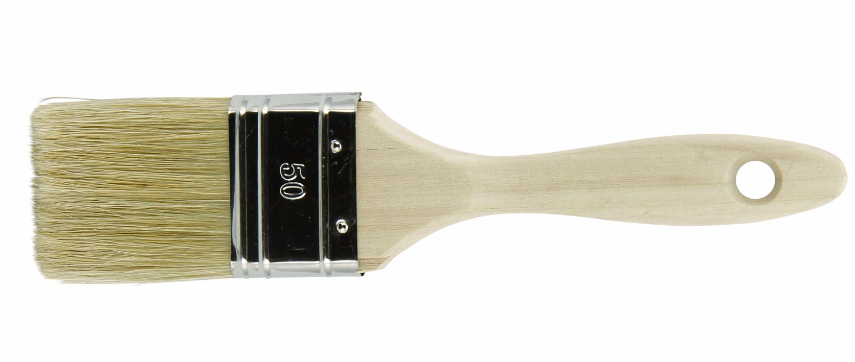 Pensel 50 mm flad natur. G. Funder