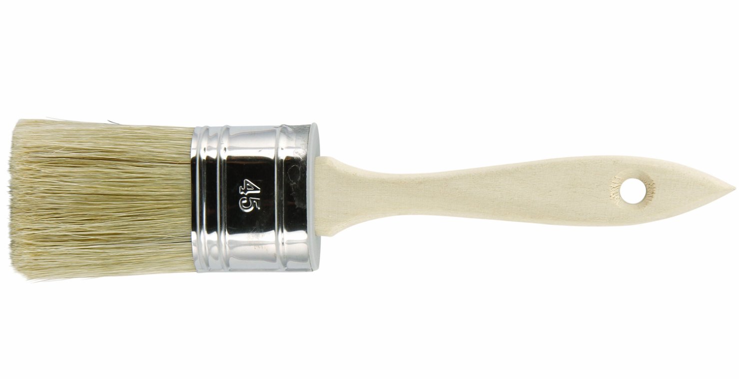 Pensel 45 mm oval natur. G. Funder