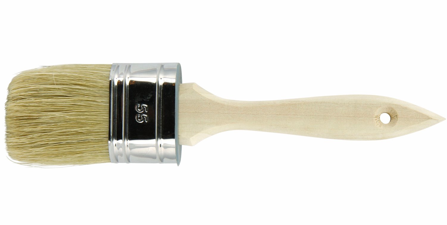 Pensel 55 mm oval natur. G. Funder